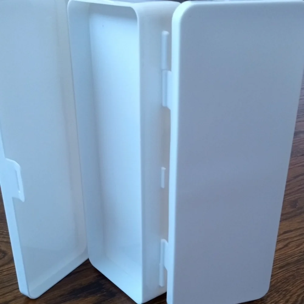 White Plastic Storage Case